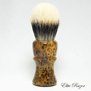 Madagascar Plum Burl and Blue Resin (26mm)