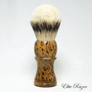 Madagascar Plum Burl and Red Resin (26mm)