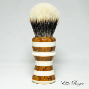 Ivory and Wood Grain (26mm)