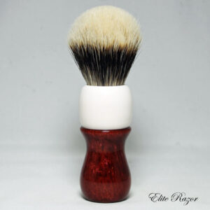 White over Crimson (24mm)